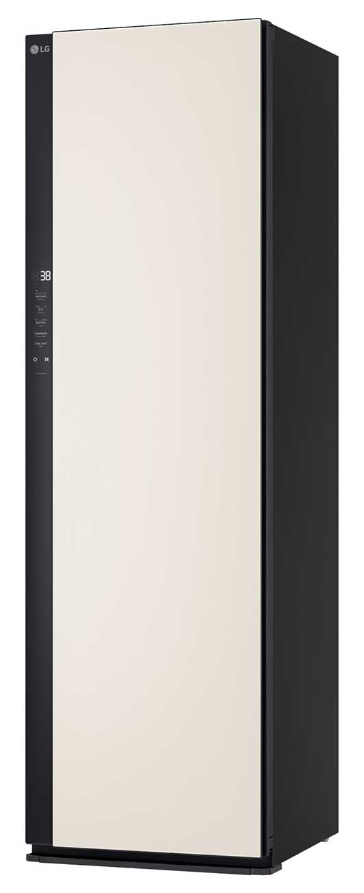 Front Left view of LG Styler Smart Steam Closet