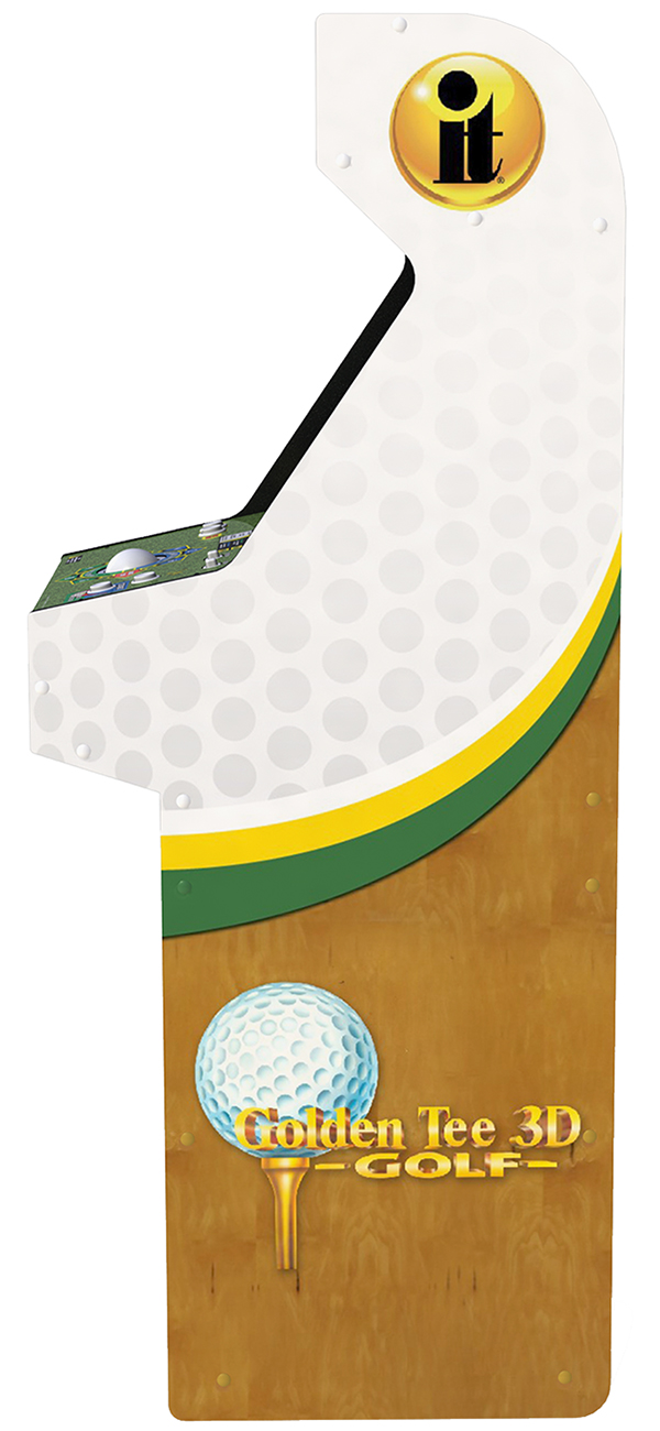 Right Side View Of The Arcade Machine