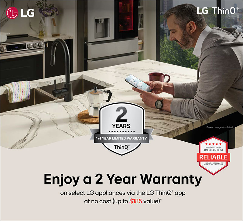 LG ThinQ Care Extended Warranty Promo
