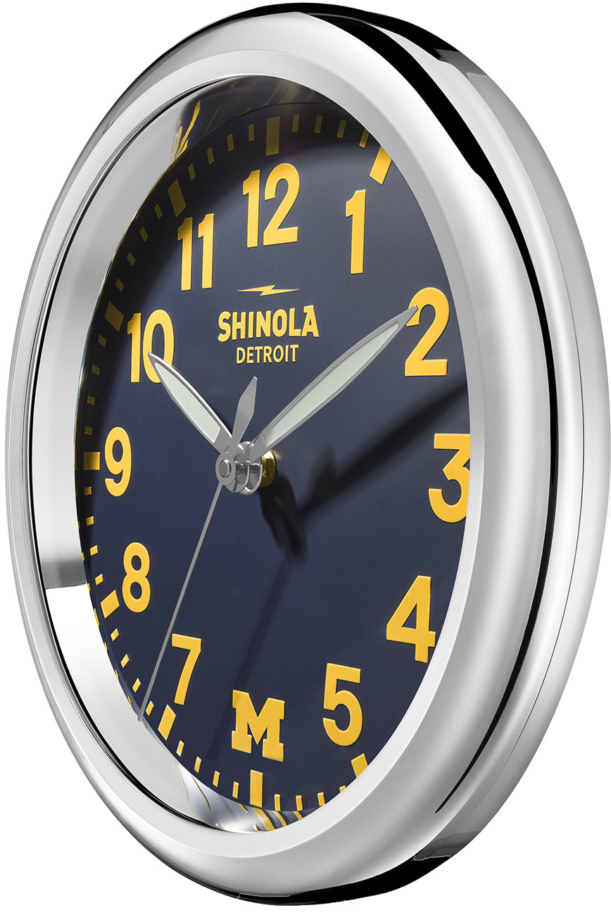 Shinola The Runwell 14Inch Wall Clock S2620240934 Abt