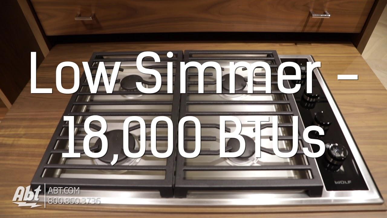 Watch Wolf 30in Gas Cooktop CG304TS