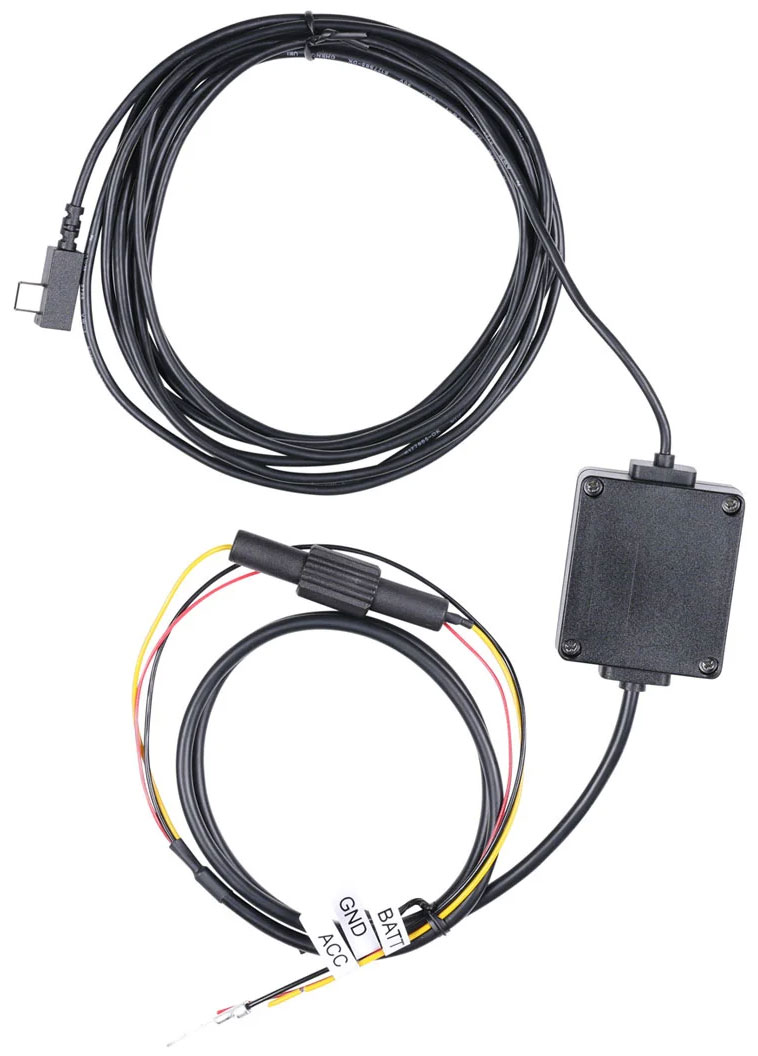 Top View of Garmin Parking Mode Cable
