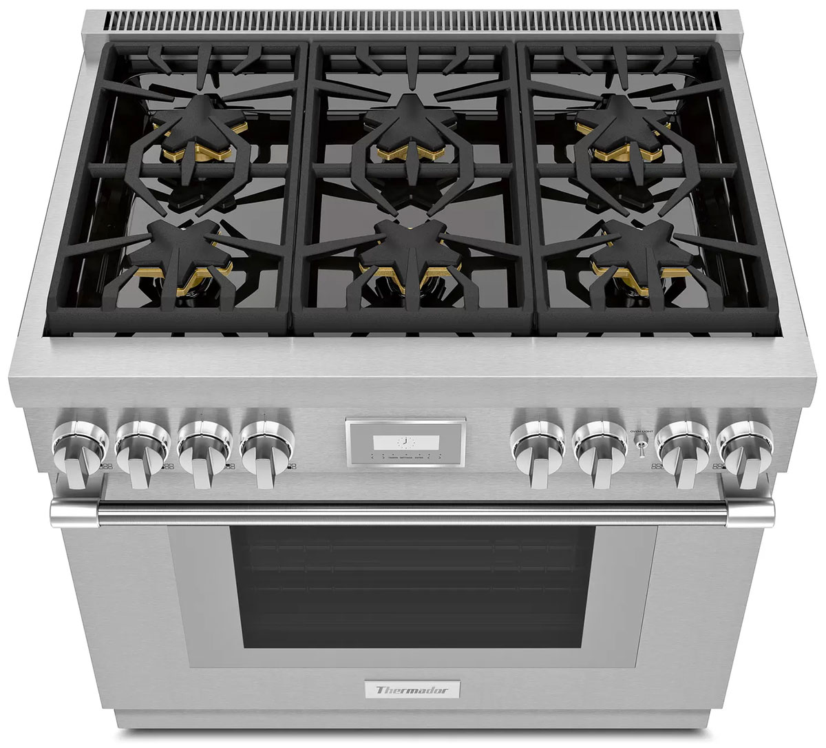 Thermador 36" Stainless Gas Range PRG366WH Abt