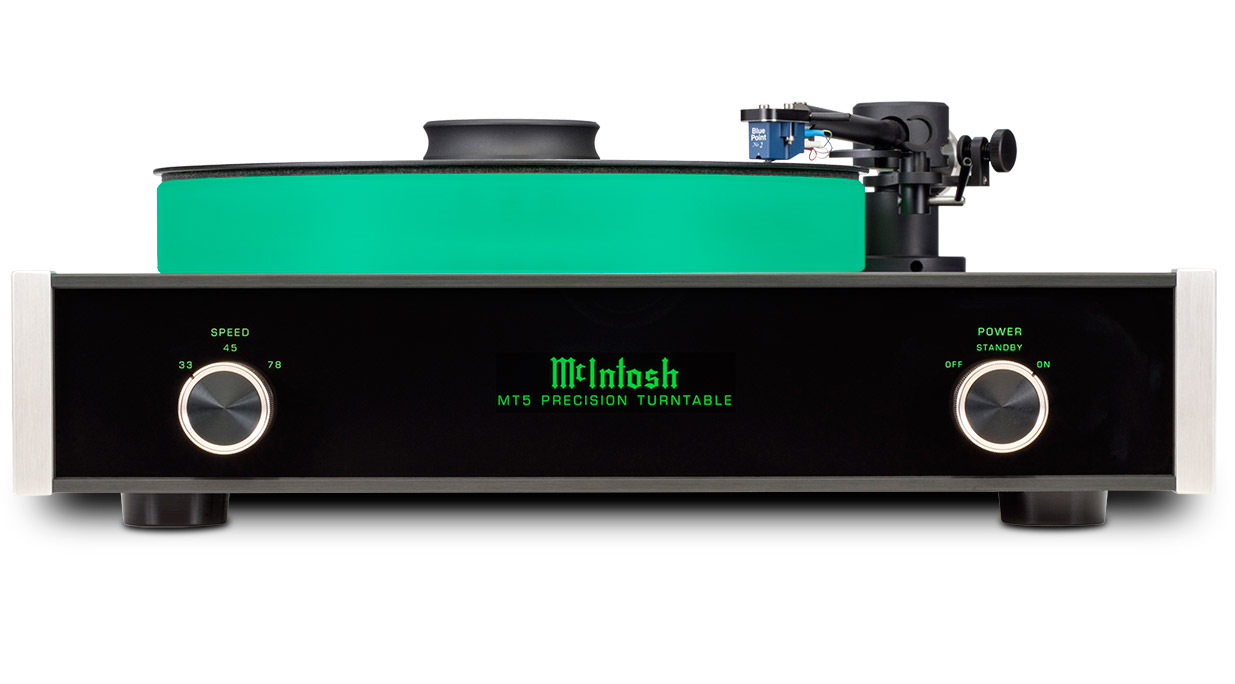 McIntosh Black MT5 Precision Turntable