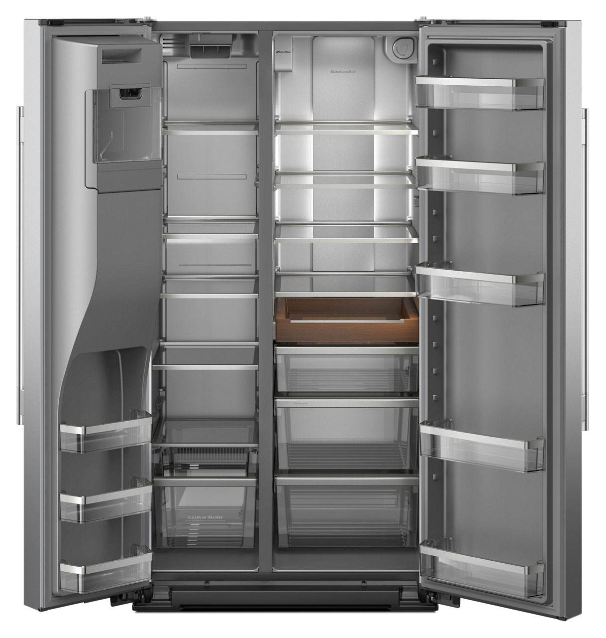 KitchenAid - KRSC536RPS - Side-by-Side Refrigerators