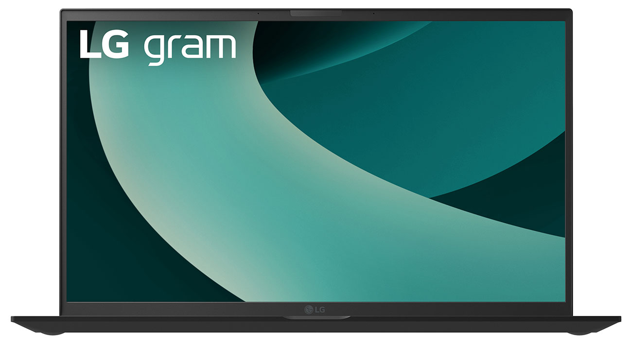 Front View of LG Laptop 