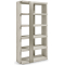 Bernhardt Tempo Etagere in Larza | Satin Nickel