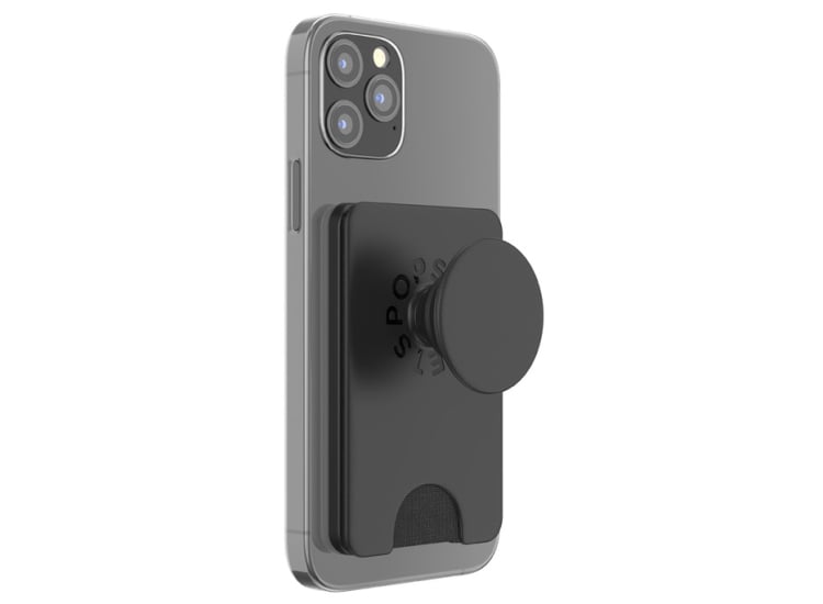 PopSockets - MagSafe PopWallet Plus - Black PopSockets - MagSafe PopWallet Plus - Black