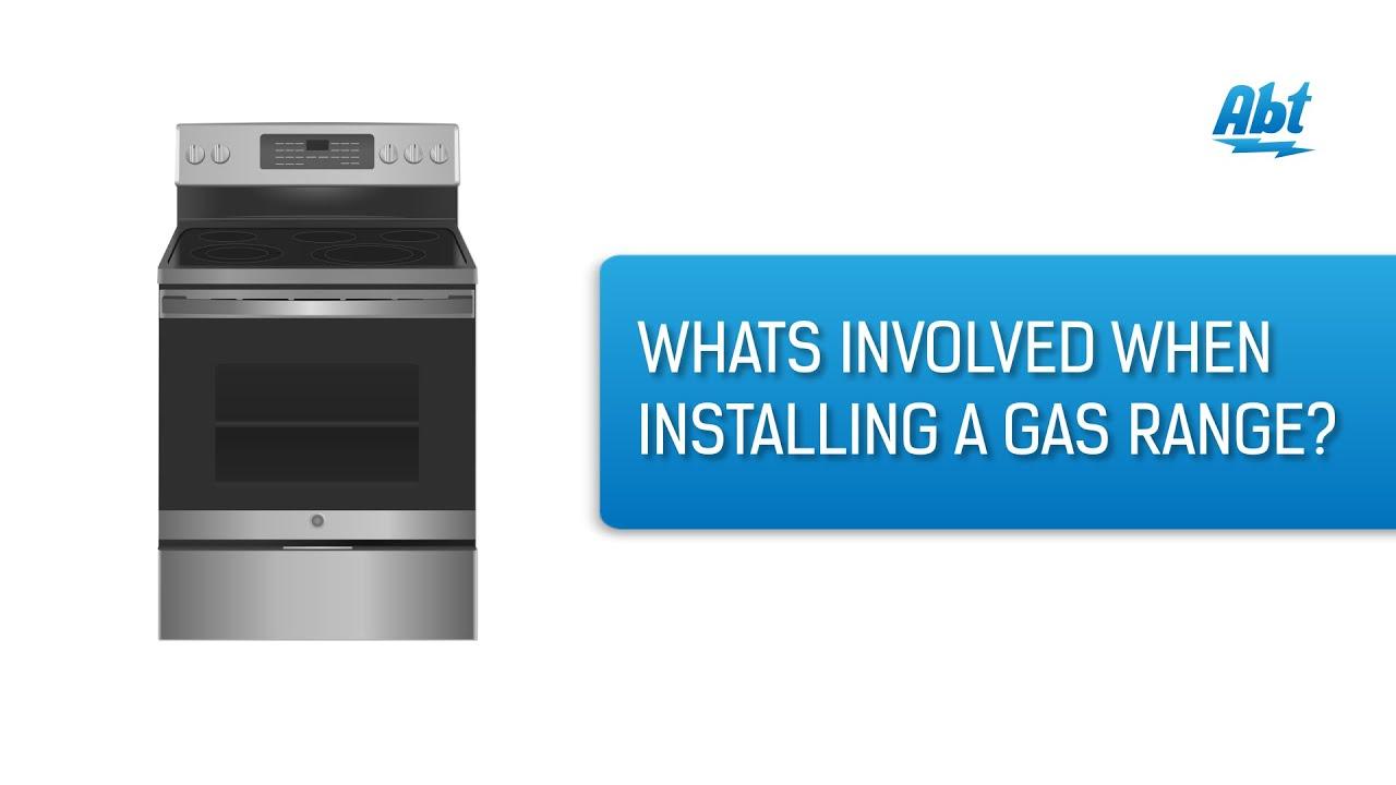 Watch The Basics - How To Install A Gas Range