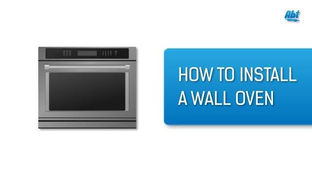 Watch The Basics - How To Install A Wall Oven