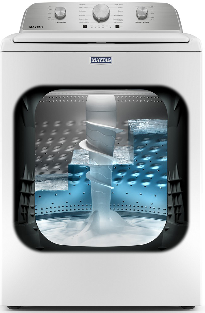 Xray View of Maytag Washer