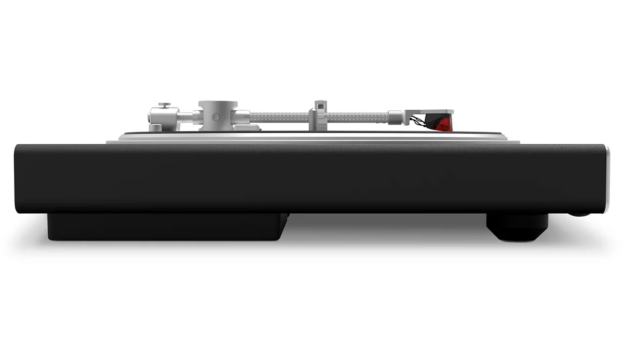 Left Side View of Victrola Turntable 
