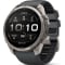 Garmin fenix 9 Pro Smartwatch 51mm in Titanium with Graphite/Black Silicone Band