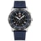 Luminox Pacific Diver Chronograph Black Dial Blue Rubber Strap Diver Watch, 44mm