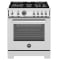 Bertazzoni Professional Series 30 In. Natural Gas Range, 4 Burners In Stainless Steel