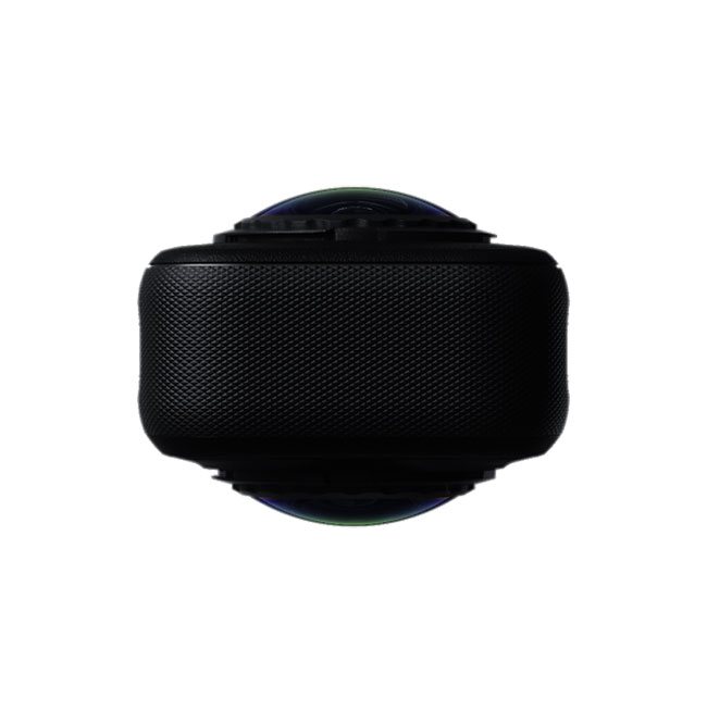 Top View Of The Insta360 X6 Action Camera In Black Finish
