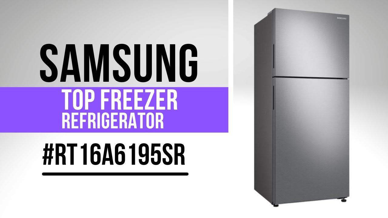 Watch Samsung Top Freezer Refrigerator RT16A6195SR