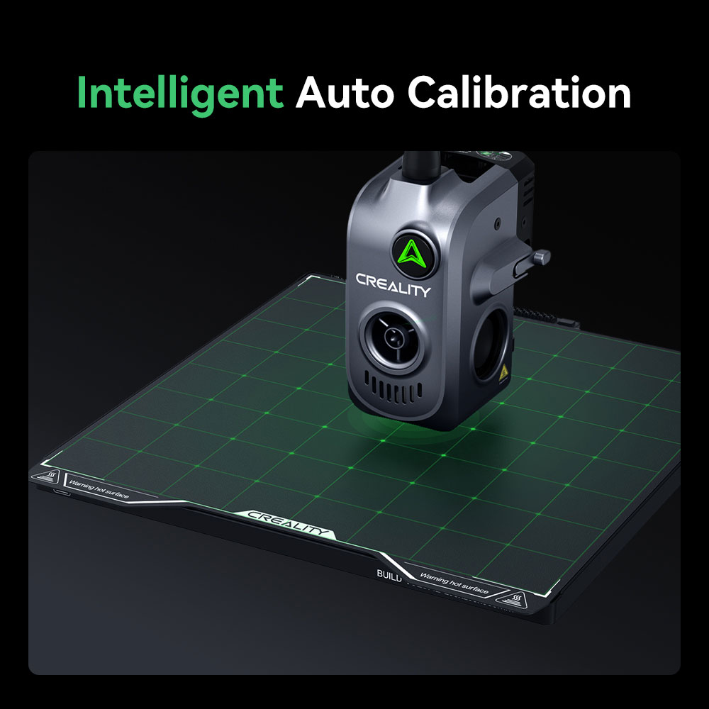 Infographic View of Creality 3D Printer Calibration Feature