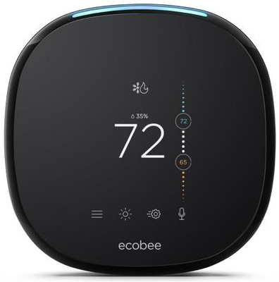 ecobee 4 Smart WiFi Thermostat EBSTATE401