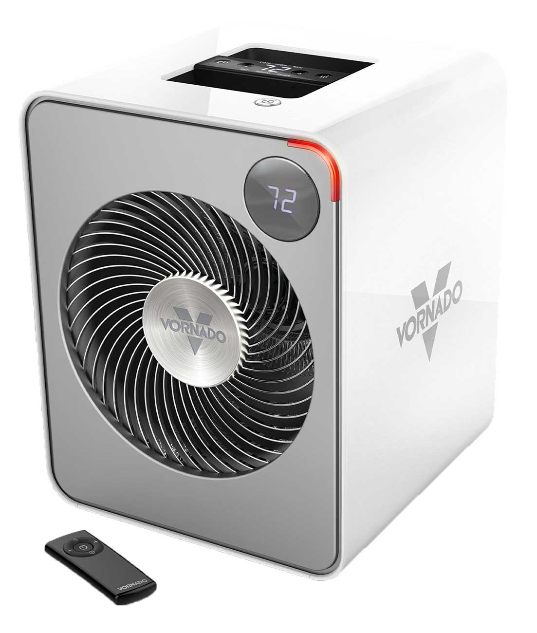 Front Angled view of Vornado VMHi500 Whole Room Metal Space Heater