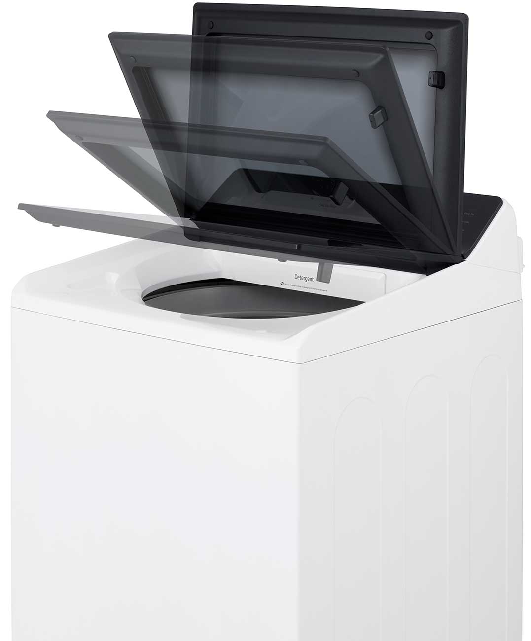 Lid view of LG Top Load Washer