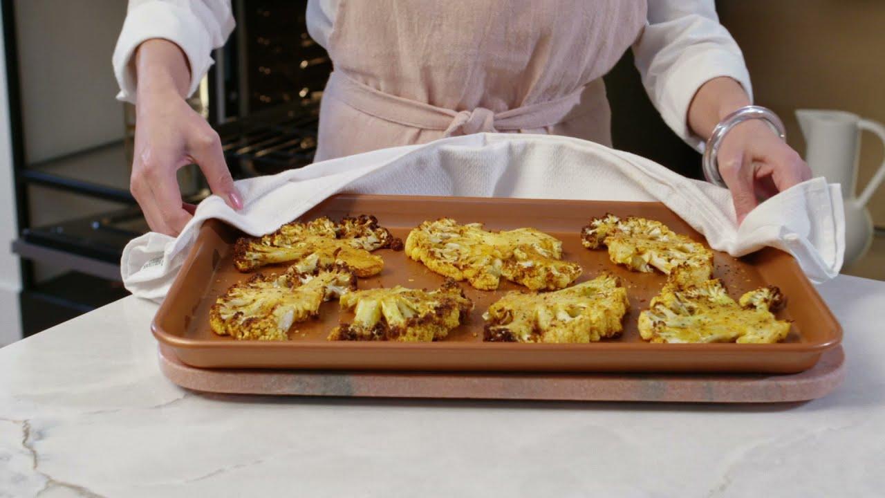 Watch Cafe Modern Glass Wall Oven with No-Preheat Air Fry
