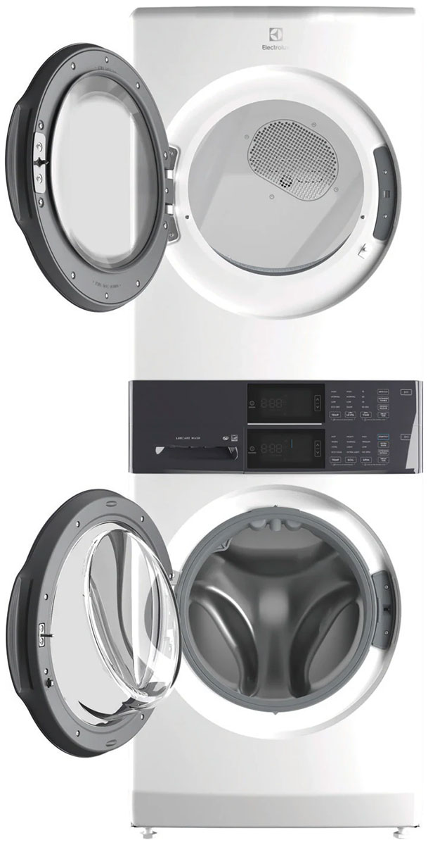 Electrolux - ELTE7300AW - Stacked Washer Dryer Units