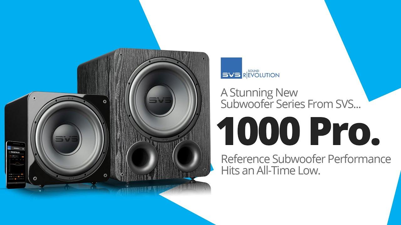 Watch SVS 1000 Pro Series Subwoofers Technology Overview