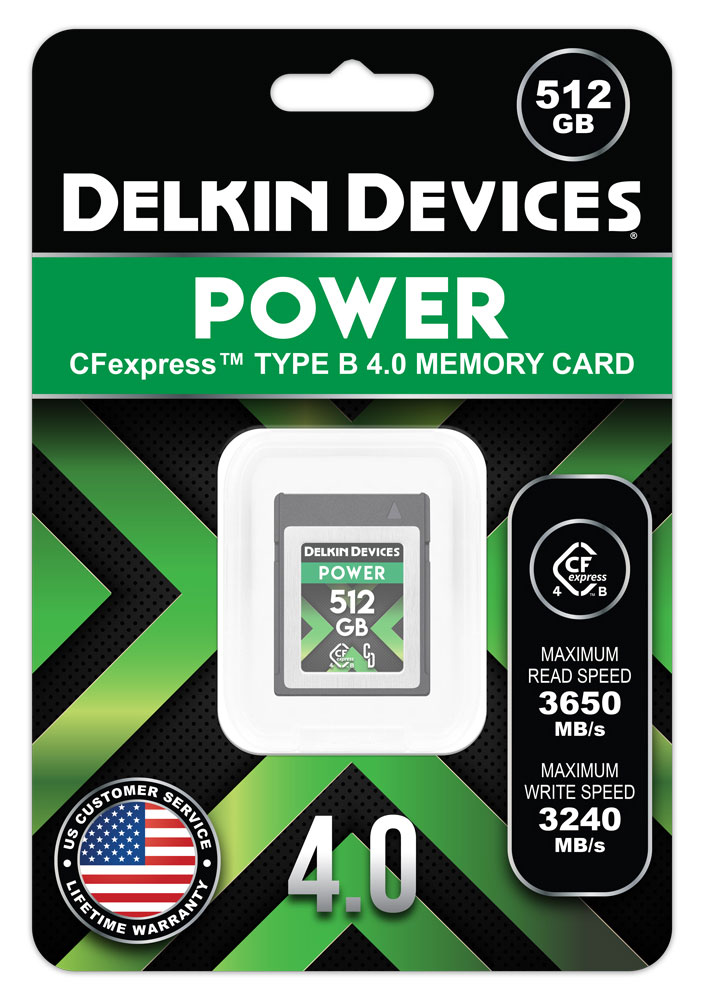 Delkin Devices - DCFX4P512 - Memory Cards & Accessories
