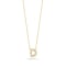 Roberto Coin 18K Yellow Gold Tiny Treasures Love Letter D Pendant With Diamonds