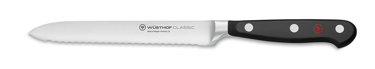 Wusthof Classic 5" Serrated Utility Knife - 1040101614