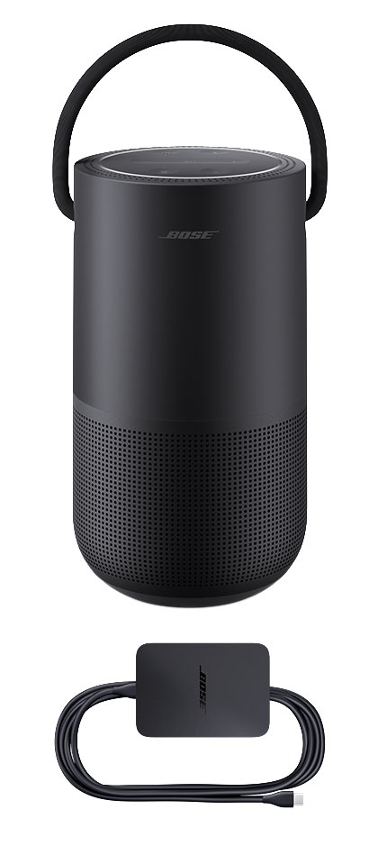 Image of Bose Triple Black Portable Home Speaker with Cable