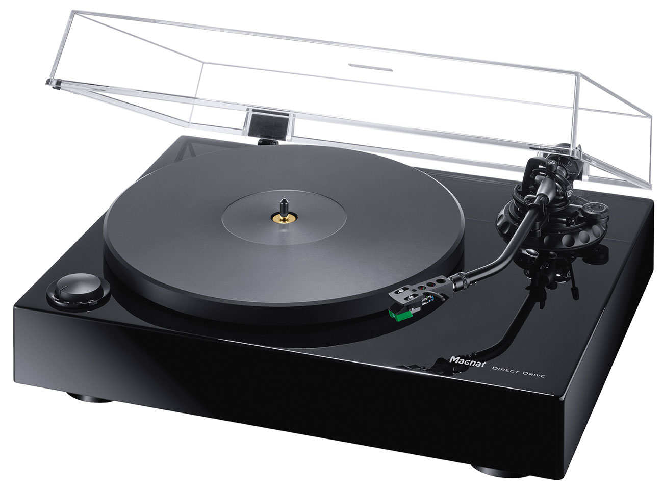 Magnat MTT 990 Turntable Audiophile Direct-drive Record Player in Black - MT990