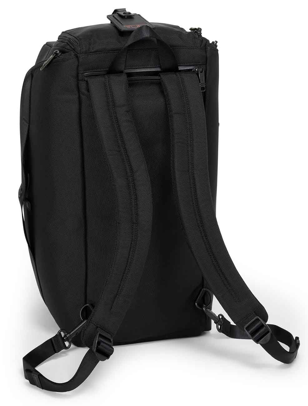 View of TUMI Golf Duffel with backpack straps