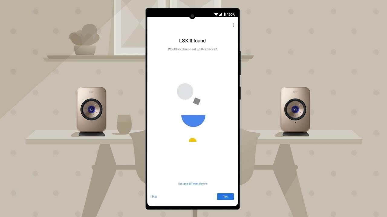 Watch KEF LSX II - Android Setup