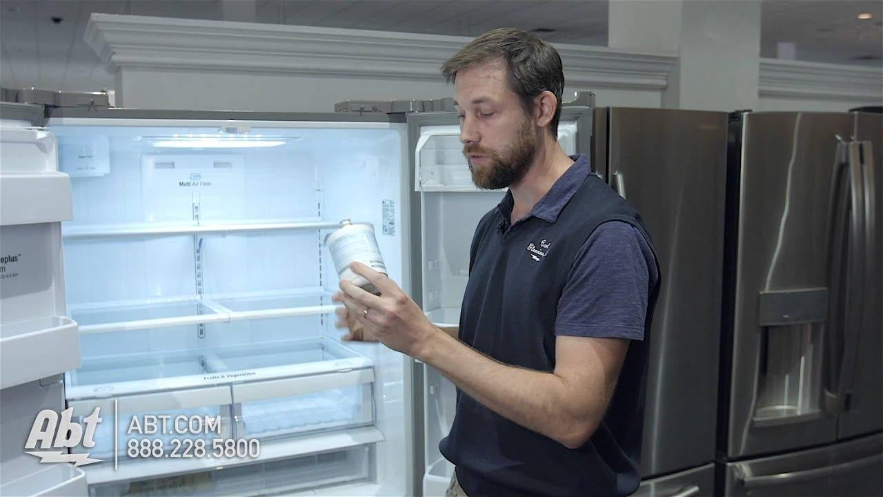 How To: Replace Water Filter In LG Refrigerator Using Filter LT500P Video