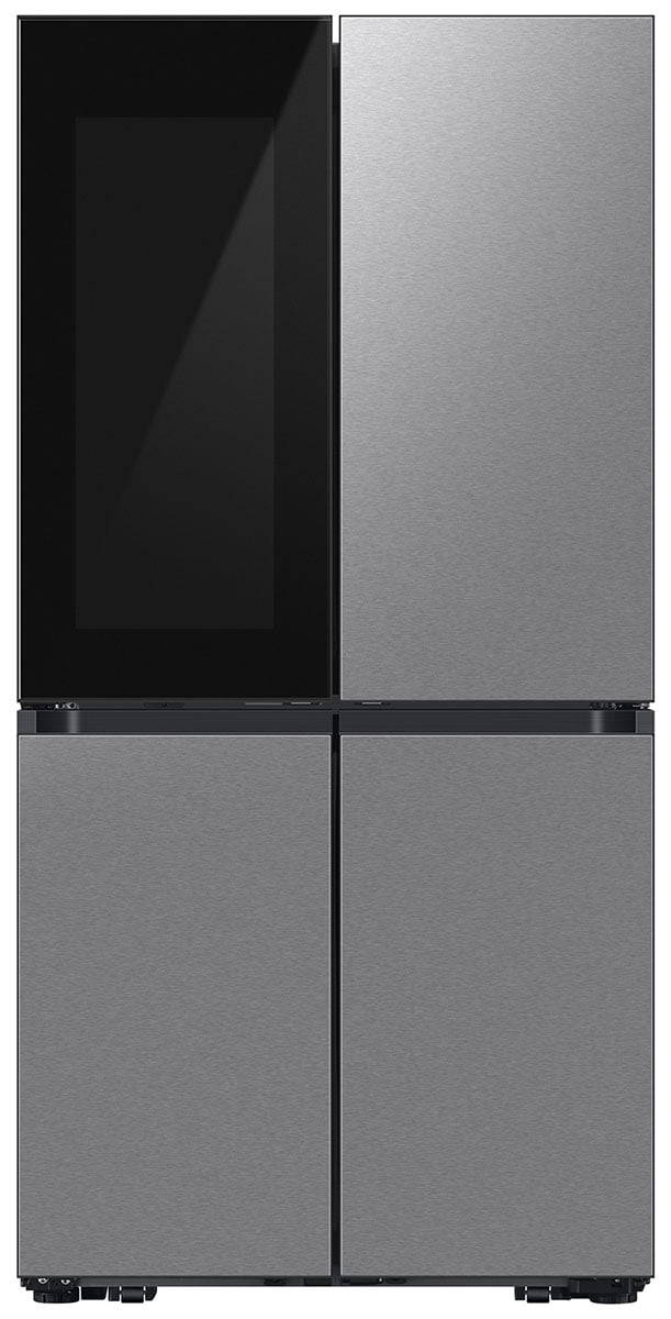 Samsung 23 Cu. Ft. Bespoke Counter Depth 4-Door Flex Refrigerator 36-Inch Wide in Fingerprint Resistant Stainless Steel - RF23DB9700QLAA