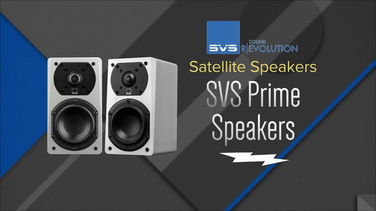 Watch Overview: SVS Piano White Prime Satellite Speakers - PRIMESATELLITEGWH