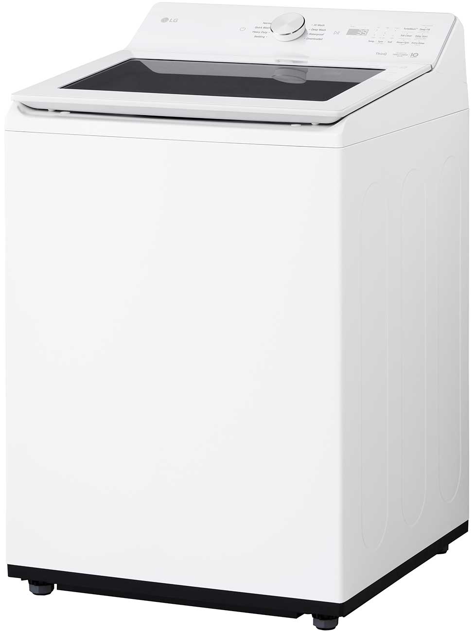 Angle view of LG Top Load Washer