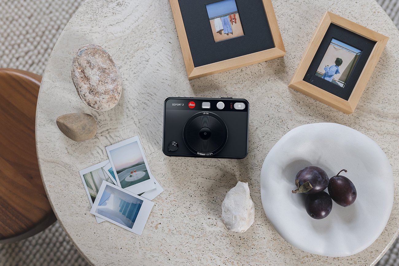Instant Film Camera in Real-Life Setting 1