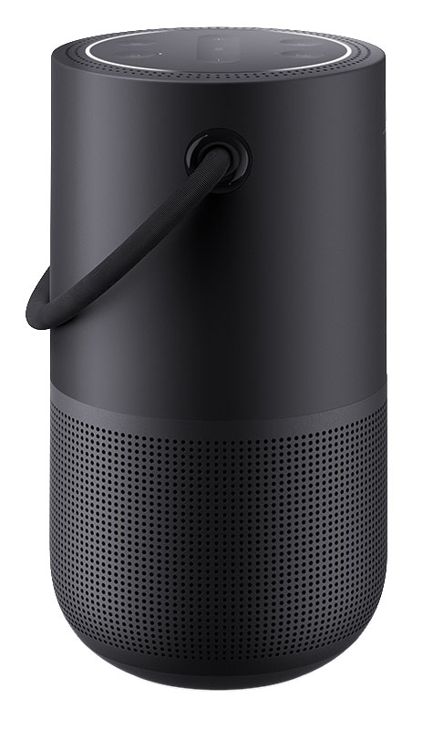 Angle View Image of Bose Triple Black Portable Home Speaker