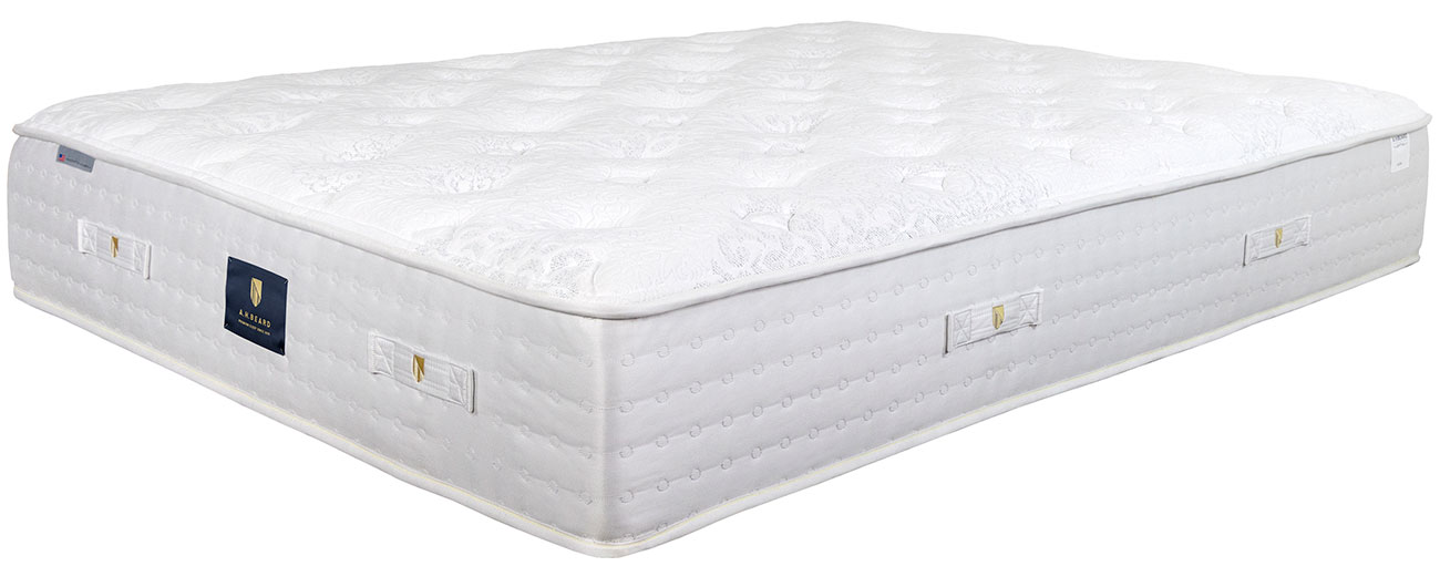 Angled view of A.H. Beard Queen Mattress Brisbane 3.0 Luxury Firm