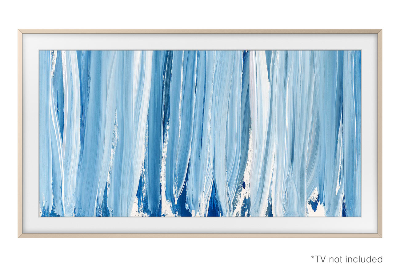 Samsung 65-Inch The Frame Customizable Bezel in Sand Gold - VG-SCFH65SGMZA