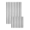 MUkitchen Basket Weave Stripe Stone Towel