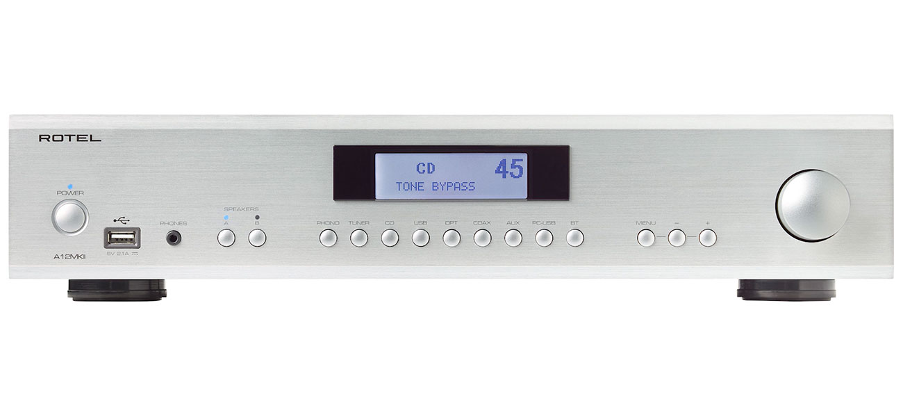Rotel A12MKII Silver Integrated Amplifier