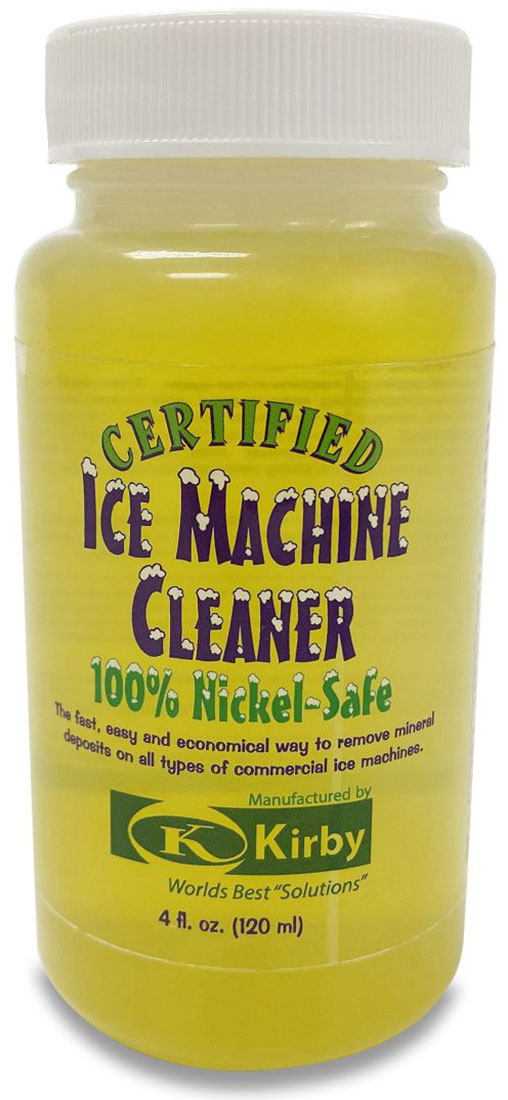 Front of cleaner bottle.
