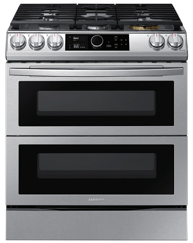 Samsung SlideIn Gas Range NX60T8751SS Abt