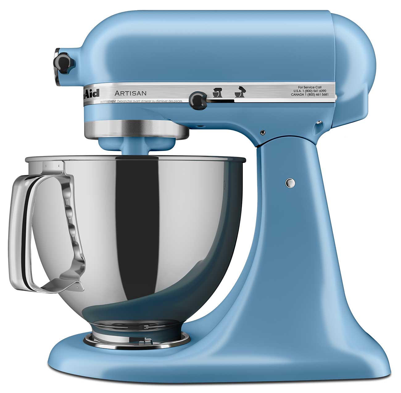 Left Side view of Artisan 5 Qt. Stand Mixer