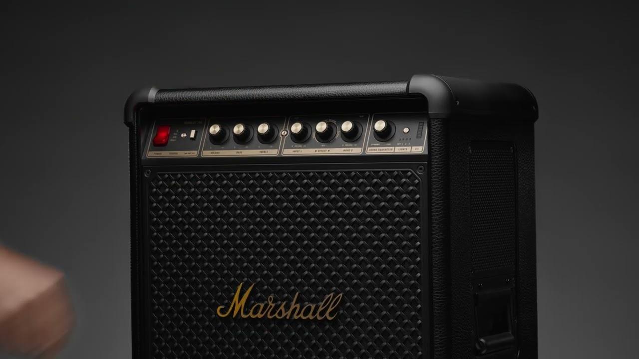 Watch Mic And Instrument Inputs | Bromley 750 | Party Speaker | Marshall