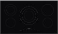 Smeg Ceramic Electric Cooktop 36-Inch in Black - SEU365ETB